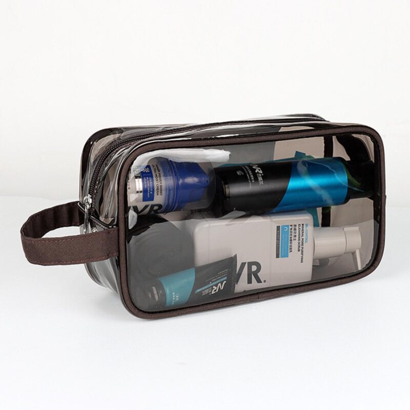 Custom Portable Clear Travel Toiletry Bag - 3