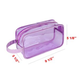 Custom Portable Clear Travel Toiletry Bag