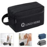 Custom Portable Double-Layer Toiletry Bag