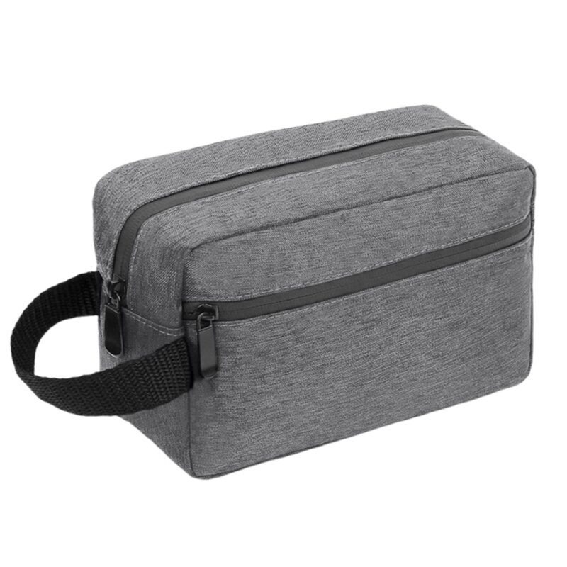 Custom Portable Double-Layer Toiletry Bag - 4