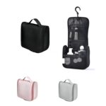 Custom Portable Hanging Cosmetic Toiletry Bag for Travel - 1