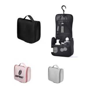 Custom Portable Hanging Cosmetic Toiletry Bag for Travel