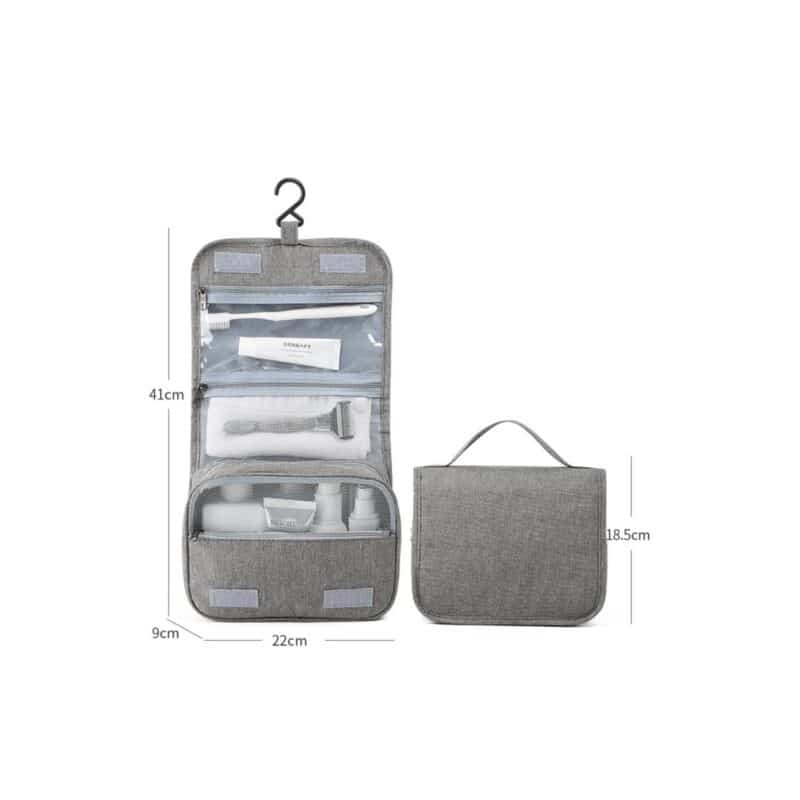 Custom Portable Hanging Toiletry Bag - 1