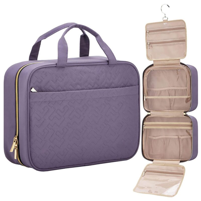 Custom Portable Hanging Travel Toiletry Bag - 7