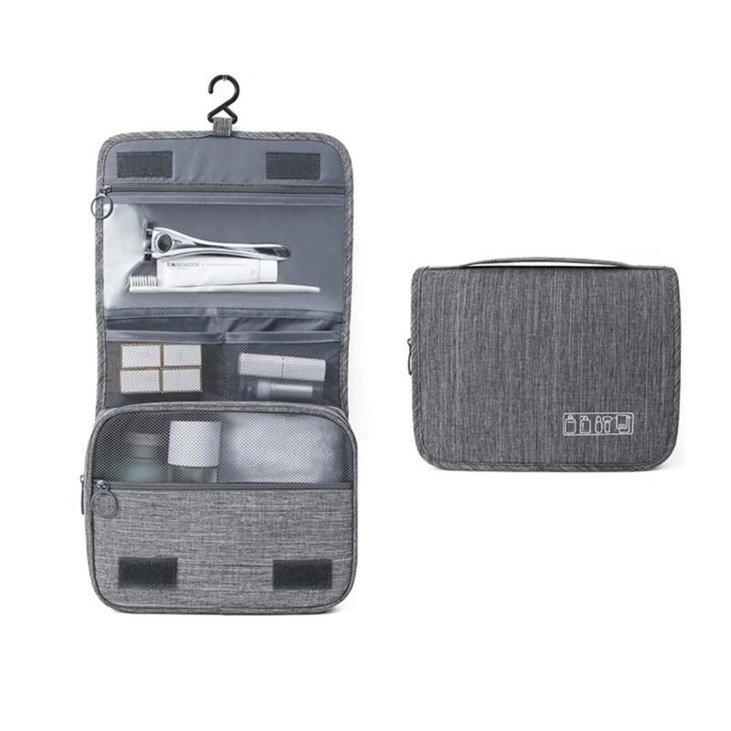 Custom Portable Large Capacity Hanging Toiletry Bag - 1