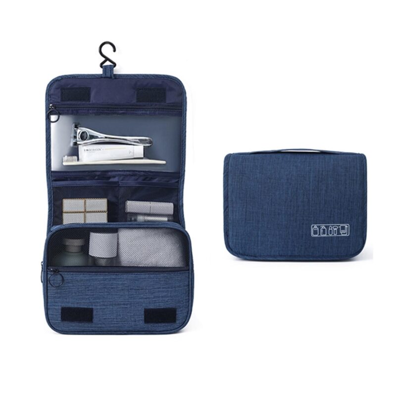 Custom Portable Large Capacity Hanging Toiletry Bag - 2