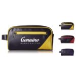 Custom Portable Leather Travel Toiletry Bag
