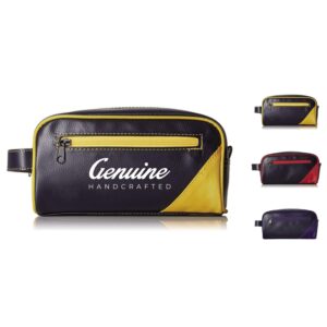 Custom Portable Leather Travel Toiletry Bag