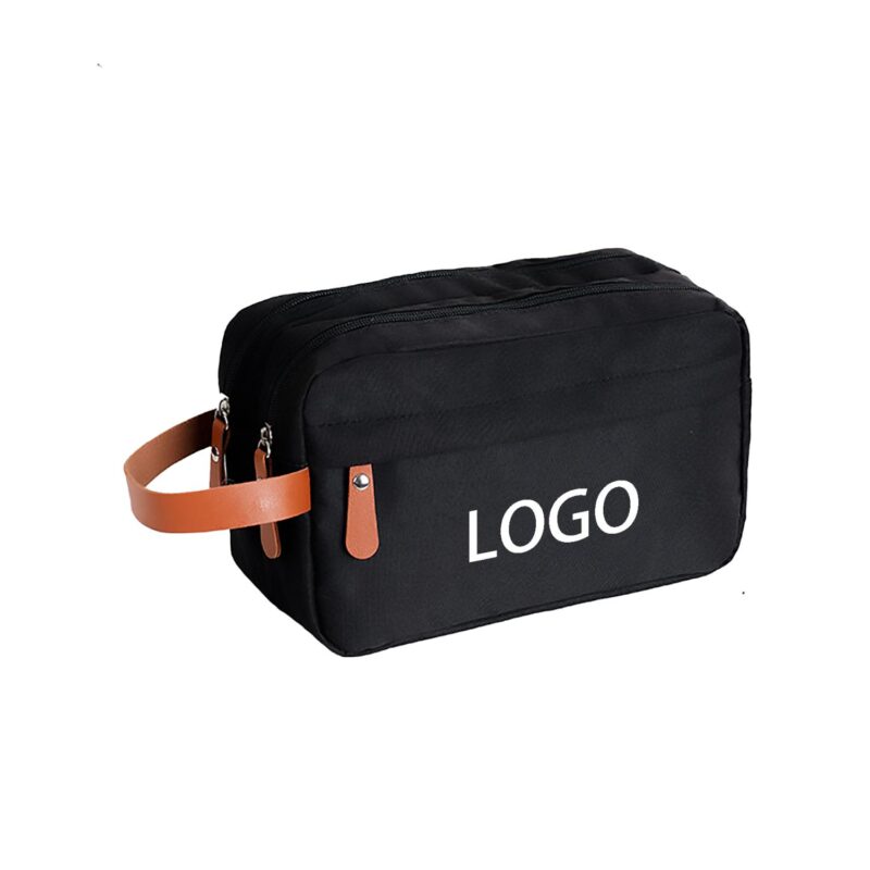 Custom Portable Oxford Cloth Toiletry Bag for Men - 2