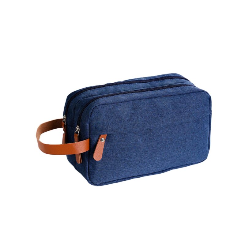 Custom Portable Oxford Cloth Toiletry Bag for Men - 5