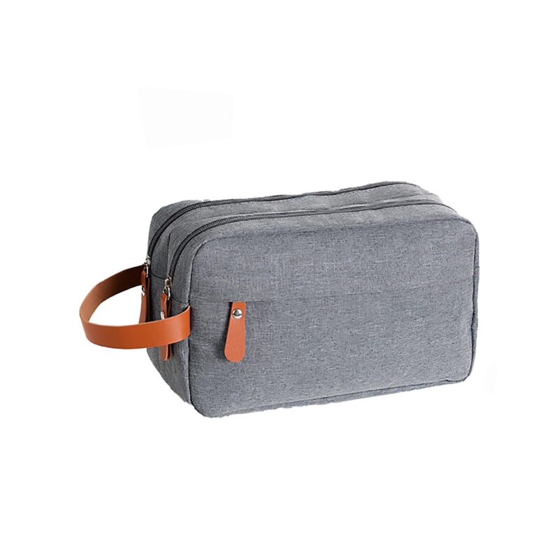Custom Portable Oxford Cloth Toiletry Bag for Men - 7