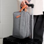 Custom Portable Oxford Cloth Toiletry Bag for Men - 9