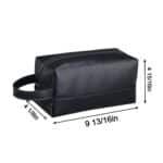 Custom Portable PU Leather Toiletry Bag - 1