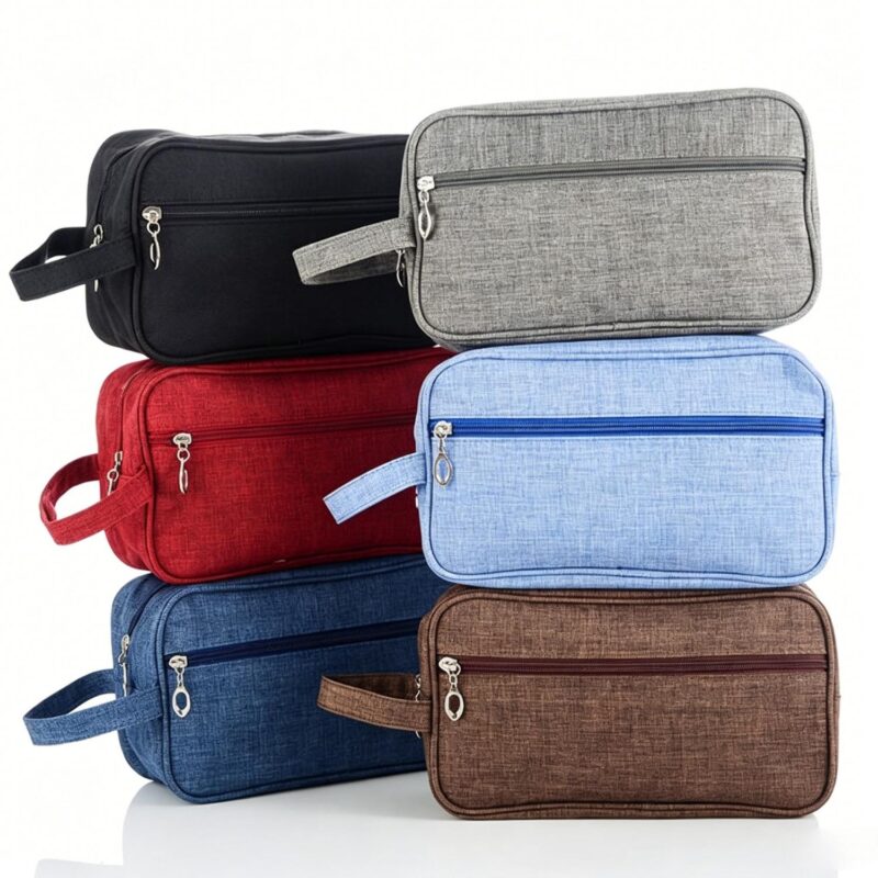 Custom Portable Polyester Multi-Purpose Travel Toiletry Bag - 2