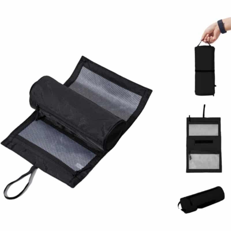 Custom Portable Roll-Up Travel Toiletry Bag - 2