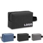 Custom Portable Toiletry Bag w/ Custom Imprint