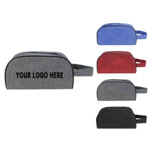 Custom Portable Toiletry Bag w/ Handle