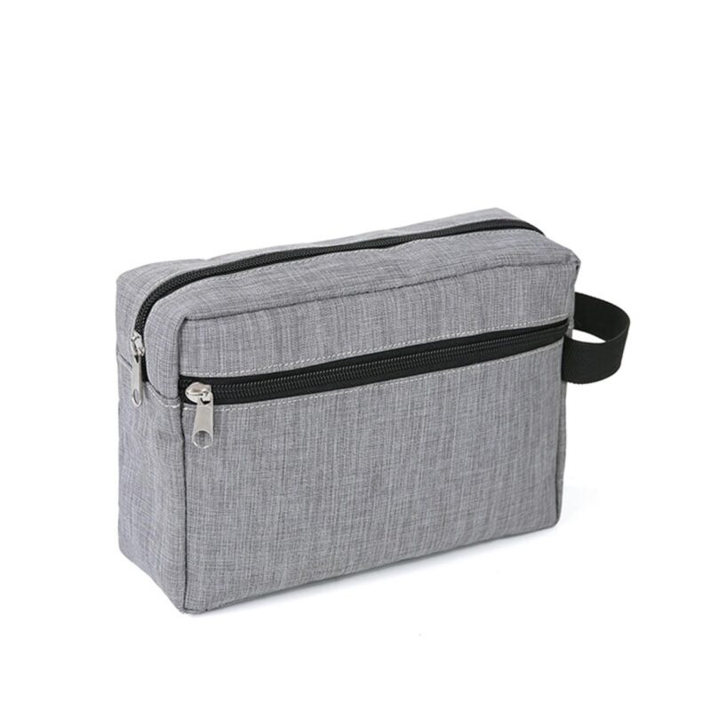 Custom Portable Toiletry Bag with Zip - 5