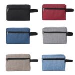 Custom Portable Toiletry Bag with Zip - 8