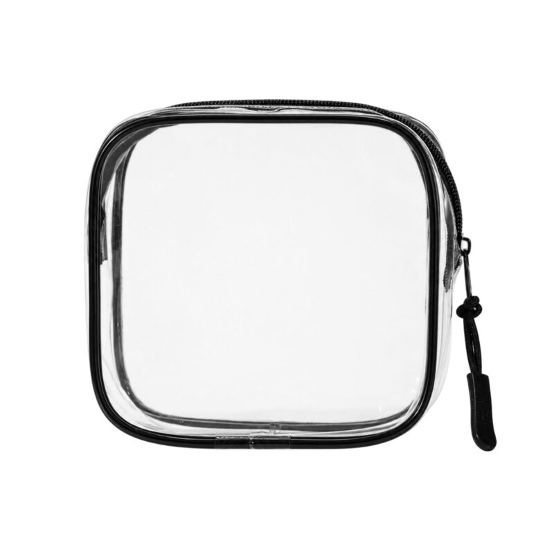 Custom Portable Transparent Toiletry Bag Waterproof PVC - 3