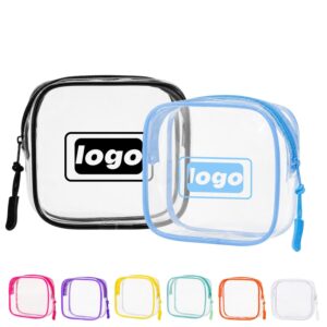 Custom Portable Transparent Toiletry Bag Waterproof PVC