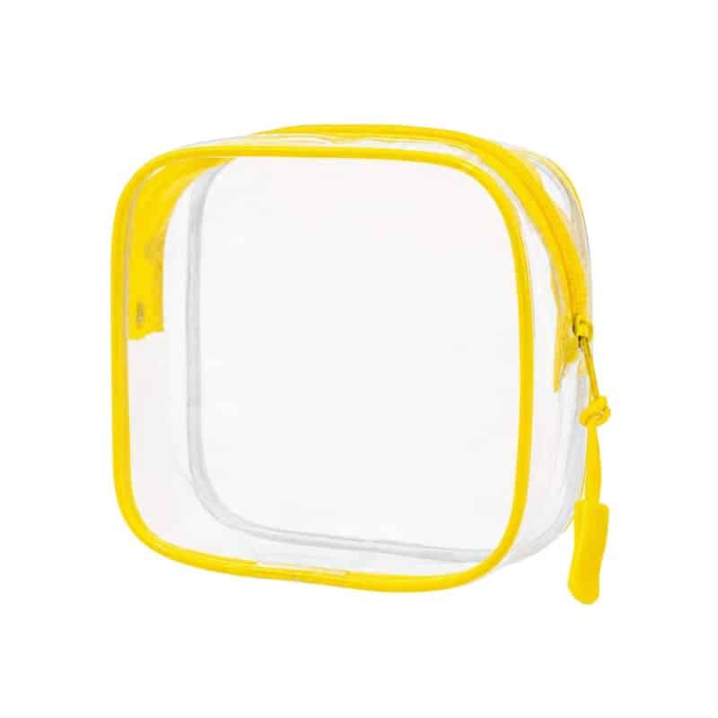 Custom Portable Transparent Toiletry Bag Waterproof PVC - 4