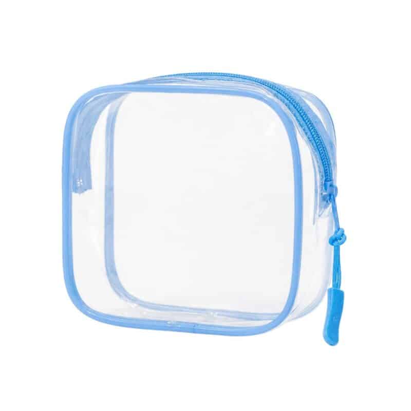 Custom Portable Transparent Toiletry Bag Waterproof PVC - 6