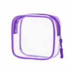 Custom Portable Transparent Toiletry Bag Waterproof PVC - 9