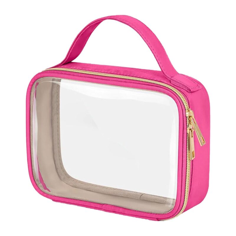 Custom Portable Transparent Travel Toiletry Bag - 8