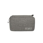 Custom Portable Travel Cosmetic Toiletry Bag W/ Hanging Hook - 5