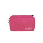 Custom Portable Travel Cosmetic Toiletry Bag W/ Hanging Hook - 7