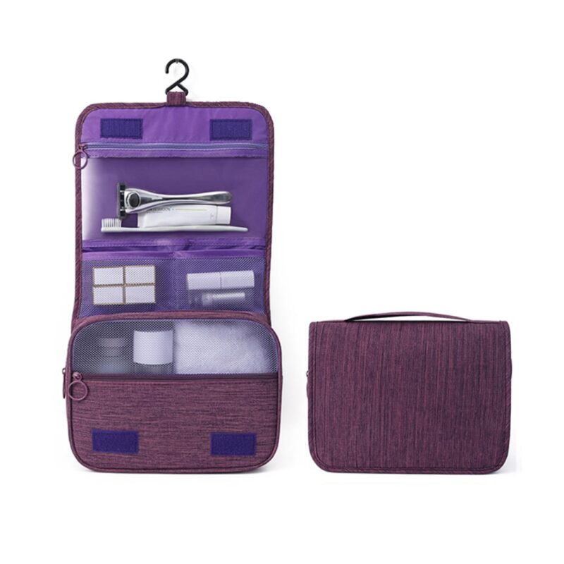 Custom Portable Travel Hanging Toiletry Bag - 4