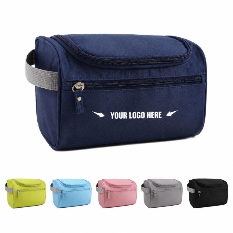 Custom Portable Water Resistant Travel Toiletry Bag