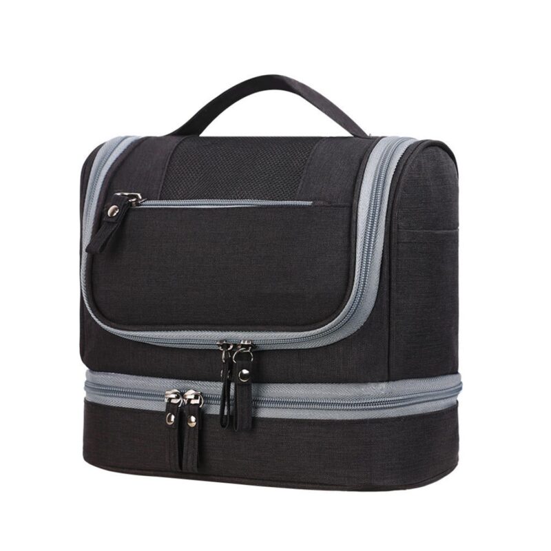 Custom Portable Waterproof Hanging Toiletry Bag - 4