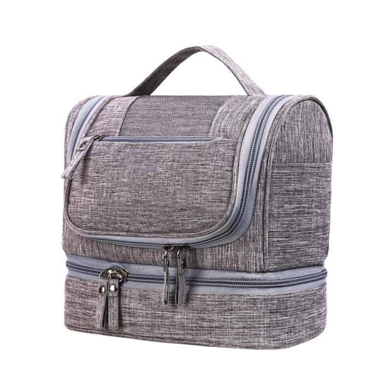 Custom Portable Waterproof Hanging Toiletry Bag - 5