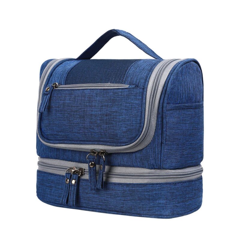 Custom Portable Waterproof Hanging Toiletry Bag - 6