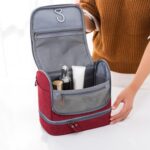 Custom Portable Waterproof Hanging Toiletry Bag - 7