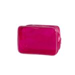 Custom Portable Waterproof Transparent Solid-Colour PVC Multi-Functional Toiletry Bag - 4