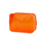 Custom Portable Waterproof Transparent Solid-Colour PVC Multi-Functional Toiletry Bag - 8