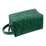 Custom Premium Leather Dopp Kit Toiletry Bag - 4
