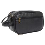Custom Pu Leather 3-Layers Toiletry Bag - 2