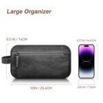Custom Pu Leather Travel Toiletry Bag - 1