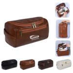 Custom Pu Water-Resistant Men'S Toiletry & Dopp Kit