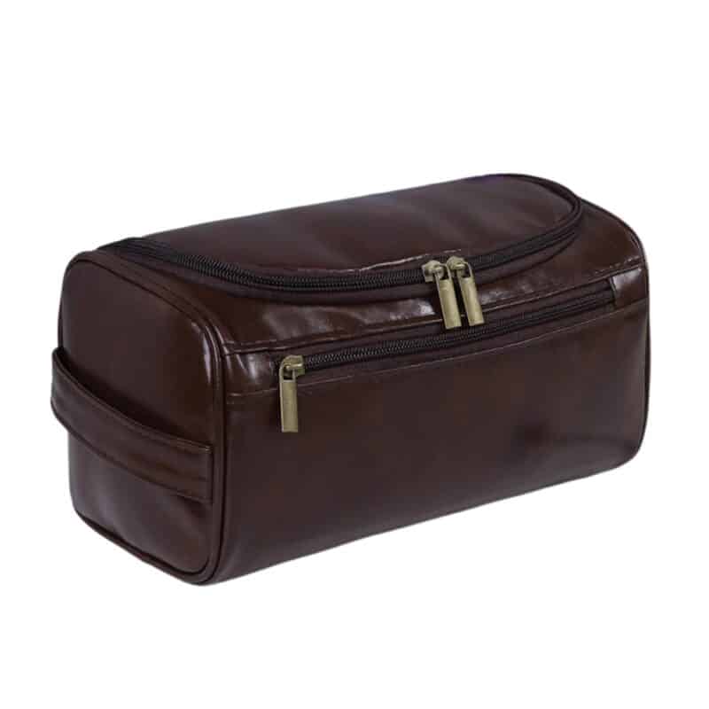 Custom Pu Water-Resistant Men'S Toiletry & Dopp Kit - 4