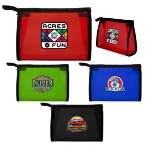 Custom Recycled Mesh Toiletry Bag