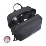 Custom Renew Recycled rPET Toiletry Bag - AWARE - Black - 2