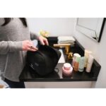 Custom Renew Recycled rPET Toiletry Bag - AWARE - Black - 6