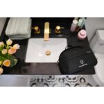 Custom Renew Recycled rPET Toiletry Bag - AWARE - Black - 7