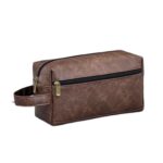 Custom Retro PU Toiletry Bag - 1