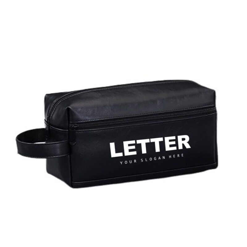 Custom Retro PU Toiletry Bag - 3